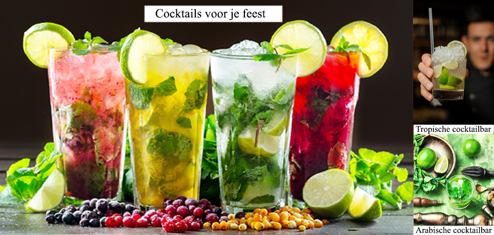 Cocktails uitserveren